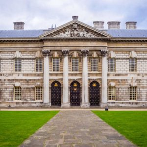 Entrada al Old Royal Naval College