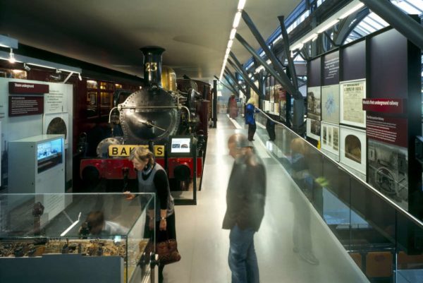 Entrada al Museo del Transporte de Londres